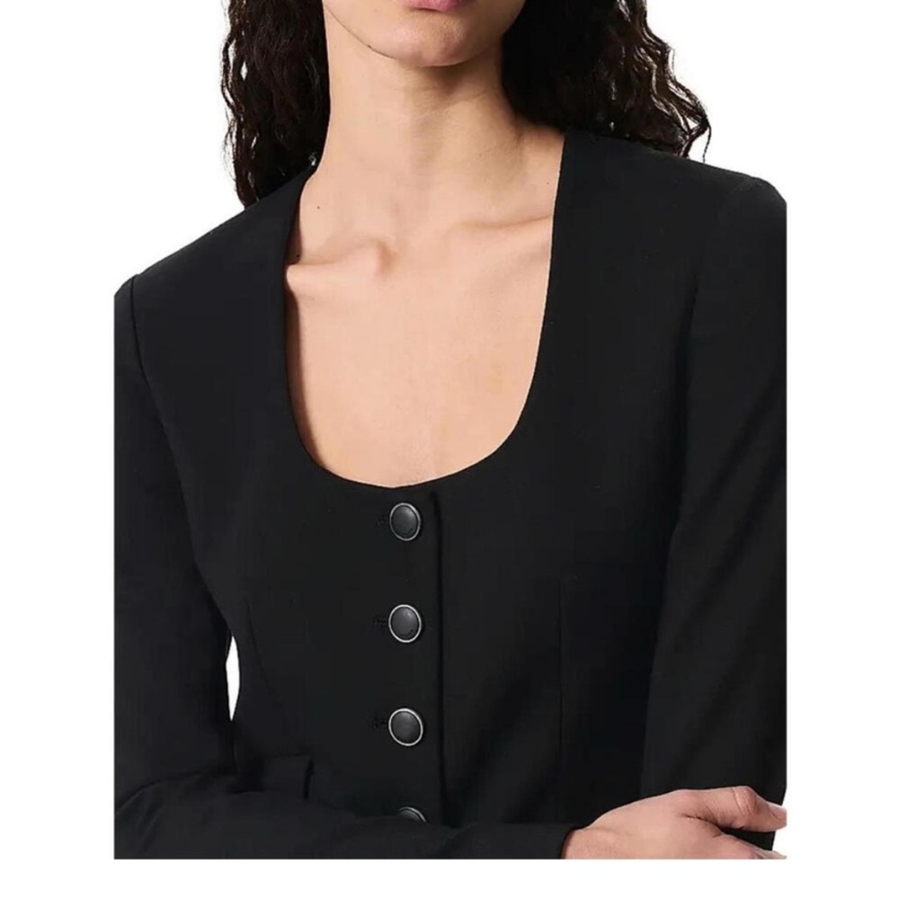 Rag & Bone Ponte U Neck Blazer NWT Black size 0